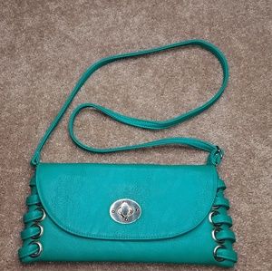 Charming Charlie green mini handbag